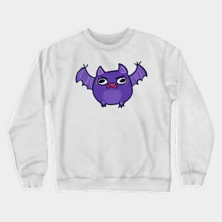 Silly Bat - Halloween Crewneck Sweatshirt